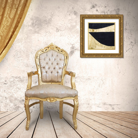 Shape Shifter VIII Gold Ornate Wood Framed Art Print with Double Matting by Stramel, Renee W.