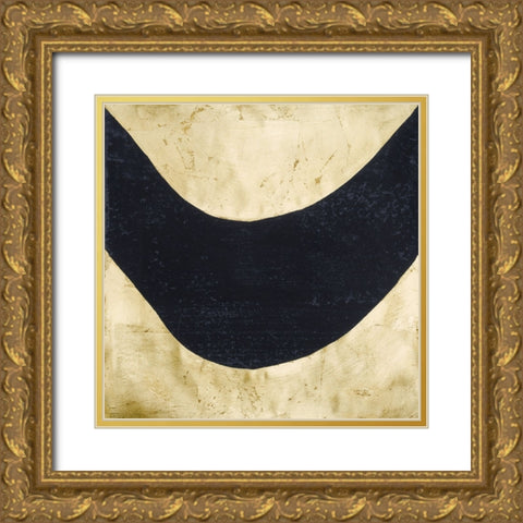 Shape Shifter IX Gold Ornate Wood Framed Art Print with Double Matting by Stramel, Renee W.