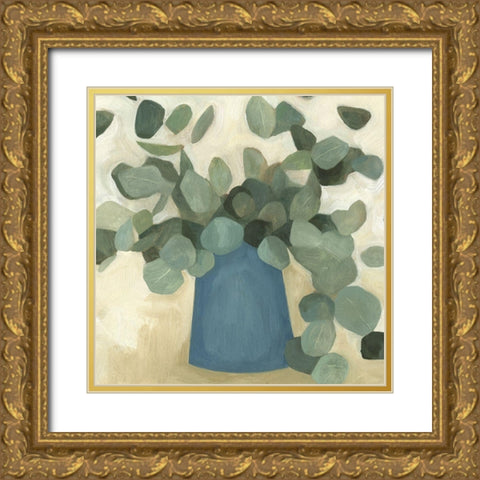 Greenery Still Life VI Gold Ornate Wood Framed Art Print with Double Matting by Scarvey, Emma