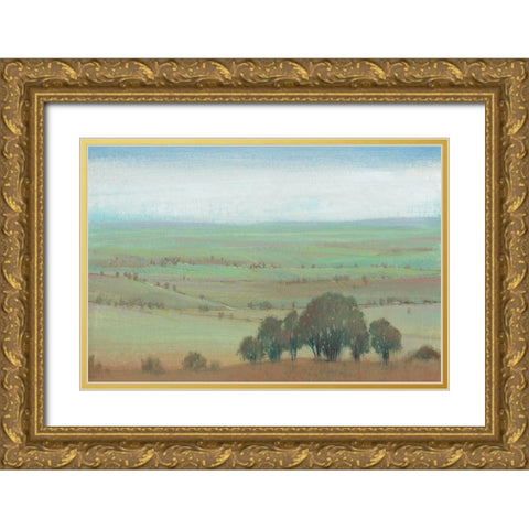 Beautiful Day I Gold Ornate Wood Framed Art Print with Double Matting by OToole, Tim