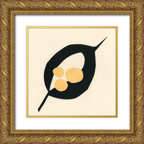 Mod Pod I Gold Ornate Wood Framed Art Print with Double Matting by Stramel, Renee W.