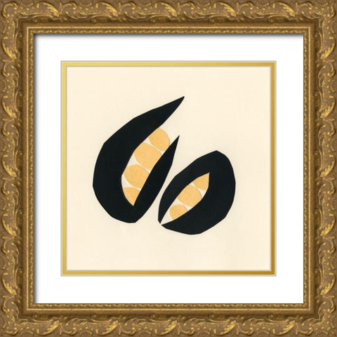 Mod Pod III Gold Ornate Wood Framed Art Print with Double Matting by Stramel, Renee W.