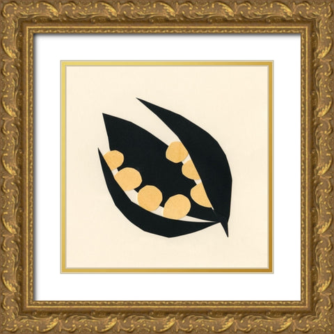 Mod Pod IV Gold Ornate Wood Framed Art Print with Double Matting by Stramel, Renee W.