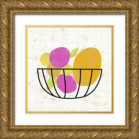 Fruitilicious III Gold Ornate Wood Framed Art Print with Double Matting by Zarris, Chariklia