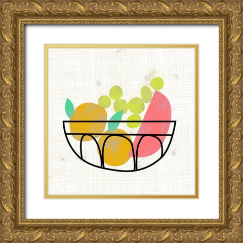 Fruitilicious IV Gold Ornate Wood Framed Art Print with Double Matting by Zarris, Chariklia