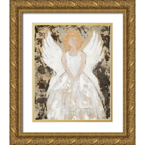 Safe Haven IV Gold Ornate Wood Framed Art Print with Double Matting by Reynolds, Jade