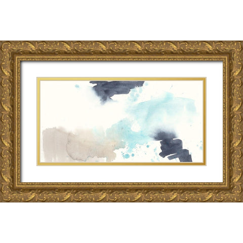 Sea Bloom I Gold Ornate Wood Framed Art Print with Double Matting by Goldberger, Jennifer