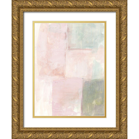 Morning Meditation II Gold Ornate Wood Framed Art Print with Double Matting by Borges, Victoria