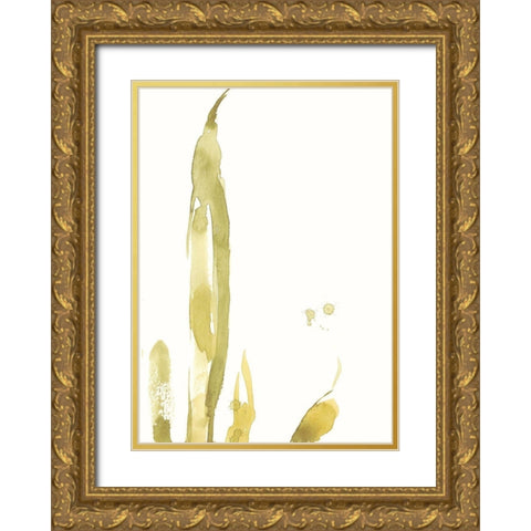 Under Sea Forest III Gold Ornate Wood Framed Art Print with Double Matting by Goldberger, Jennifer