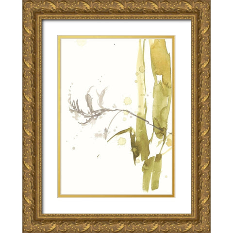 Under Sea Forest VII Gold Ornate Wood Framed Art Print with Double Matting by Goldberger, Jennifer