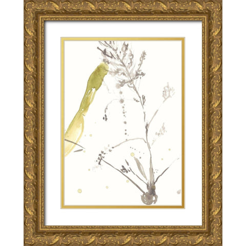 Under Sea Forest VIII Gold Ornate Wood Framed Art Print with Double Matting by Goldberger, Jennifer