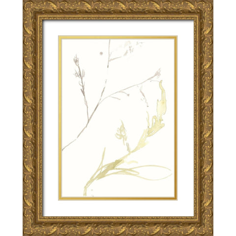 Under Sea Forest IX Gold Ornate Wood Framed Art Print with Double Matting by Goldberger, Jennifer
