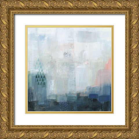 Boulder Coast I Gold Ornate Wood Framed Art Print with Double Matting by Borges, Victoria