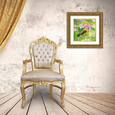 Signs of Spring II Gold Ornate Wood Framed Art Print with Double Matting by St. Hilaire, Elizabeth