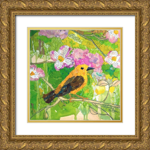 Signs of Spring II Gold Ornate Wood Framed Art Print with Double Matting by St. Hilaire, Elizabeth