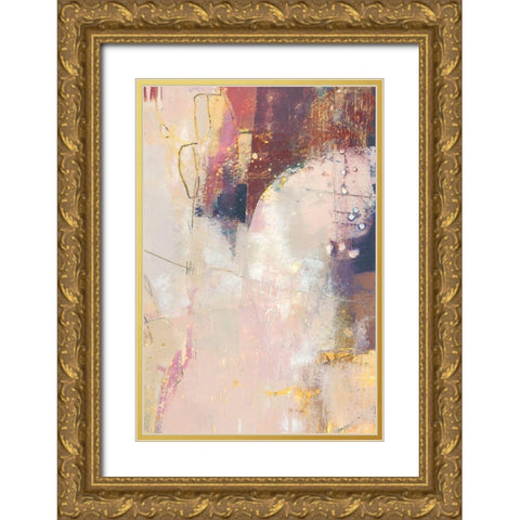 Quirk I Gold Ornate Wood Framed Art Print with Double Matting by Jachimiec, Sue
