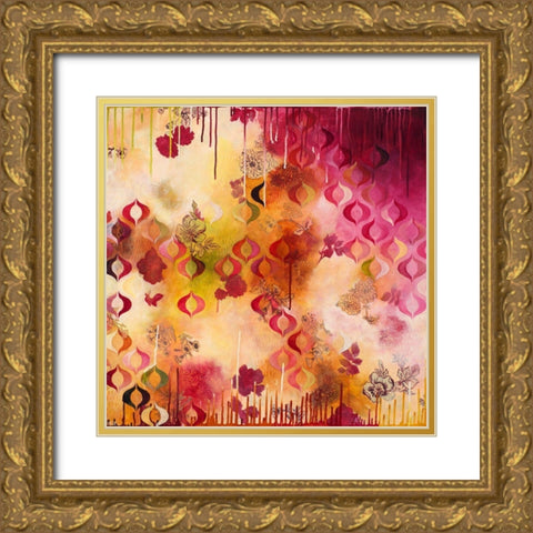 Warm Compassion II Gold Ornate Wood Framed Art Print with Double Matting by Robinson, Heather