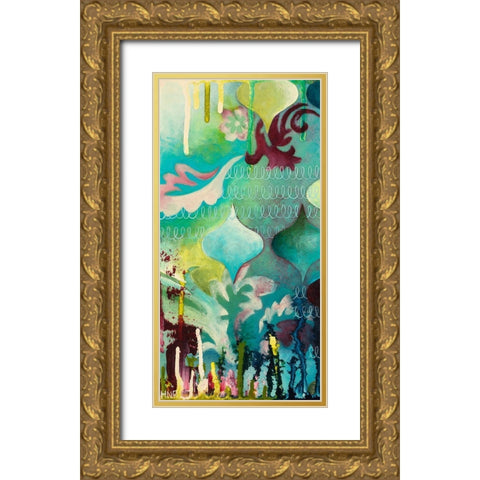 Ambrosial I Gold Ornate Wood Framed Art Print with Double Matting by Robinson, Heather