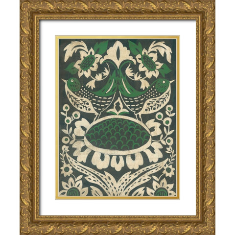 Flight Bound III Gold Ornate Wood Framed Art Print with Double Matting by Zarris, Chariklia