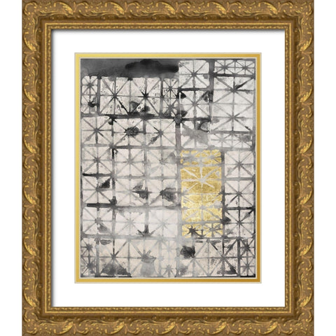 Gilded Junction II Gold Ornate Wood Framed Art Print with Double Matting by Stramel, Renee W.