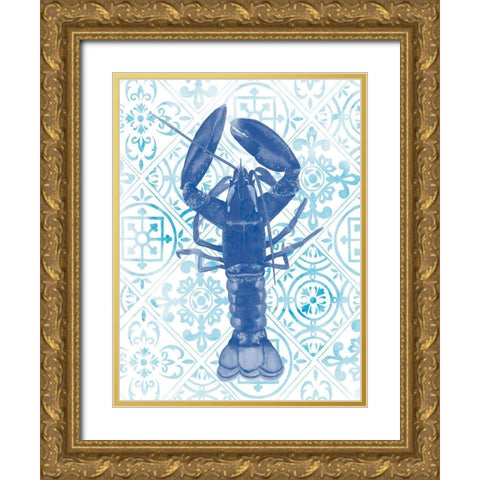 Marine Morocco III Gold Ornate Wood Framed Art Print with Double Matting by Popp, Grace