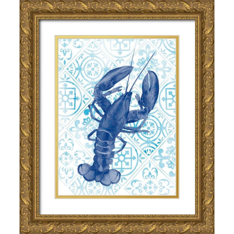 Marine Morocco IV Gold Ornate Wood Framed Art Print with Double Matting by Popp, Grace