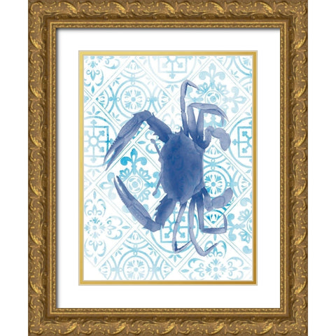 Marine Morocco VI Gold Ornate Wood Framed Art Print with Double Matting by Popp, Grace