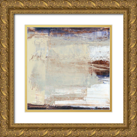 Translate II Gold Ornate Wood Framed Art Print with Double Matting by Gordon, Sharon