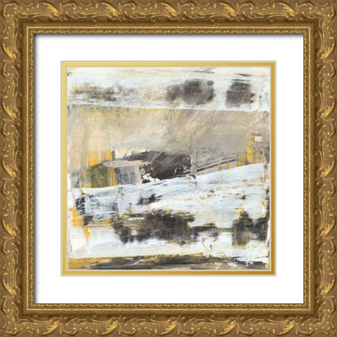 Translate V Gold Ornate Wood Framed Art Print with Double Matting by Gordon, Sharon