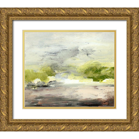 Horizon at Daybreak II Gold Ornate Wood Framed Art Print with Double Matting by Gordon, Sharon