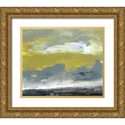 Horizon at Daybreak IV Gold Ornate Wood Framed Art Print with Double Matting by Gordon, Sharon