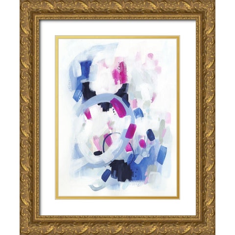 North Shore I Gold Ornate Wood Framed Art Print with Double Matting by Borges, Victoria