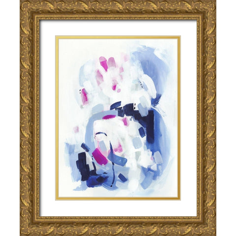 North Shore II Gold Ornate Wood Framed Art Print with Double Matting by Borges, Victoria