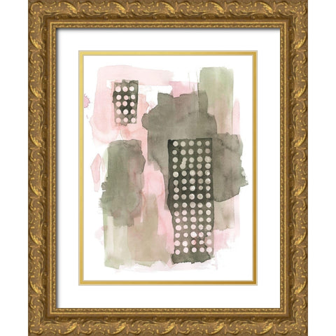 Watermelon Seeds II Gold Ornate Wood Framed Art Print with Double Matting by Popp, Grace