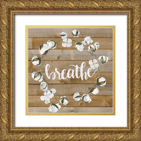 Farmhouse Inspiration II Gold Ornate Wood Framed Art Print with Double Matting by Parker, Jennifer Paxton