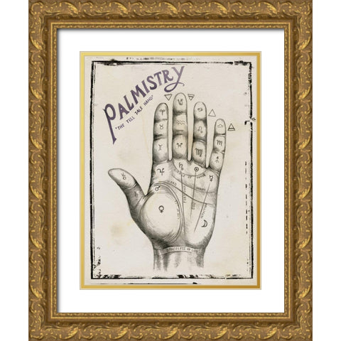 Mystic Fortune II Gold Ornate Wood Framed Art Print with Double Matting by Parker, Jennifer Paxton