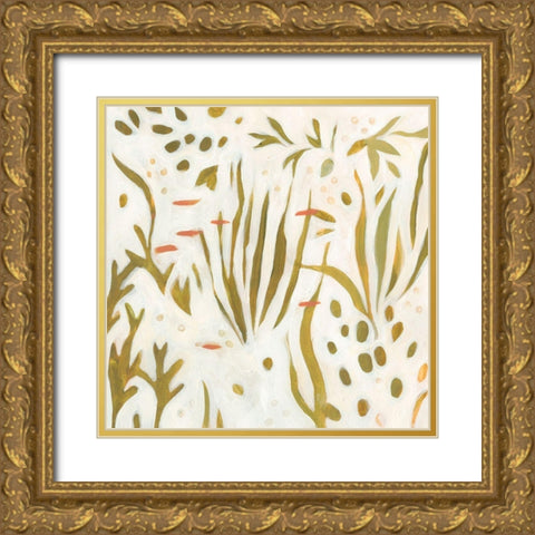 Saltwater Reverie II Gold Ornate Wood Framed Art Print with Double Matting by Scarvey, Emma