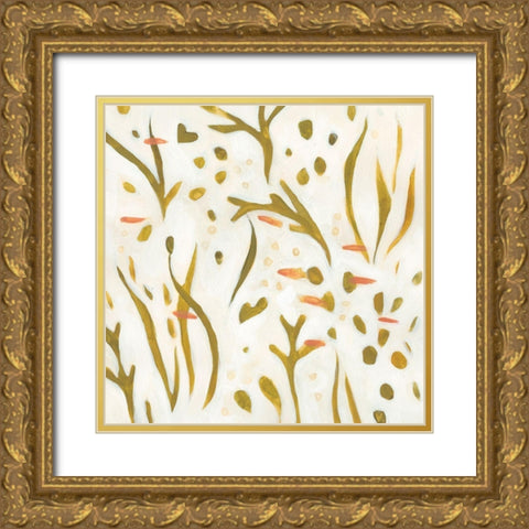 Saltwater Reverie III Gold Ornate Wood Framed Art Print with Double Matting by Scarvey, Emma