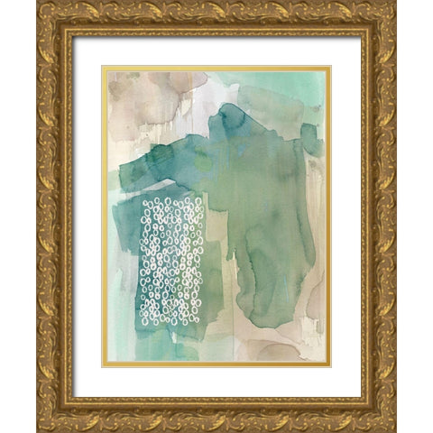 Keepsake I Gold Ornate Wood Framed Art Print with Double Matting by Popp, Grace