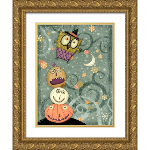 EEK VI Gold Ornate Wood Framed Art Print with Double Matting by Eisner, Viv