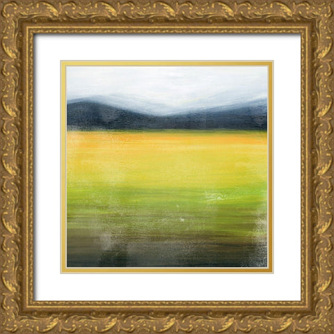 Distorted Drive I Gold Ornate Wood Framed Art Print with Double Matting by Popp, Grace