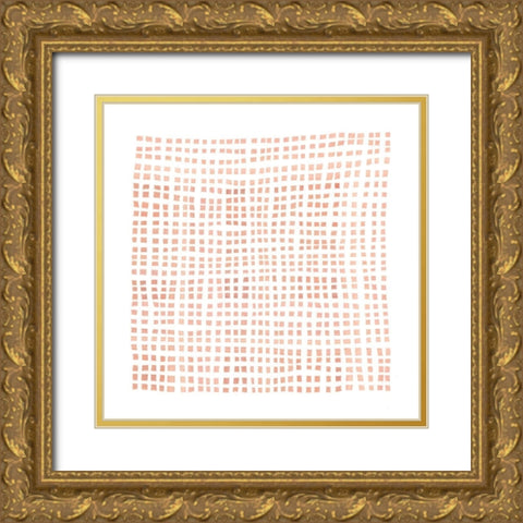 Woven II Gold Ornate Wood Framed Art Print with Double Matting by Scarvey, Emma