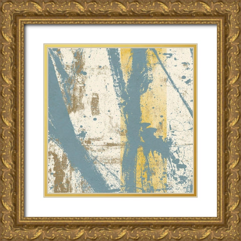 Path Ways III Gold Ornate Wood Framed Art Print with Double Matting by Saunders, Alonzo