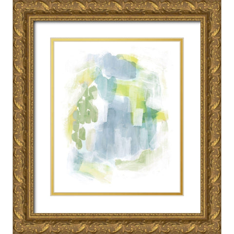 Abstract Reef II Gold Ornate Wood Framed Art Print with Double Matting by Popp, Grace