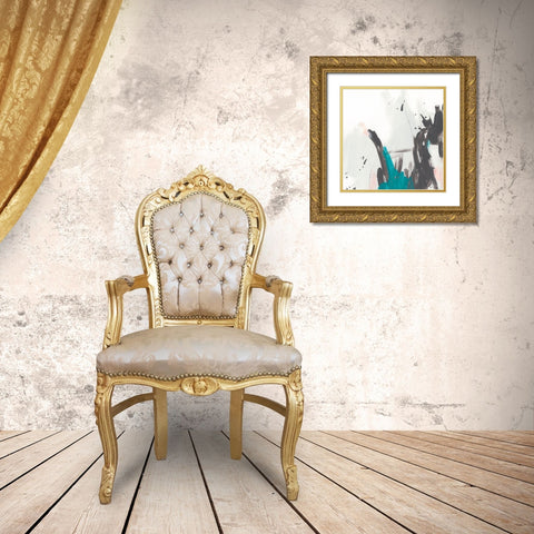 Extant II Gold Ornate Wood Framed Art Print with Double Matting by Vess, June Erica