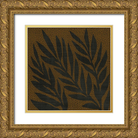 Cacao VII Gold Ornate Wood Framed Art Print with Double Matting by Zarris, Chariklia