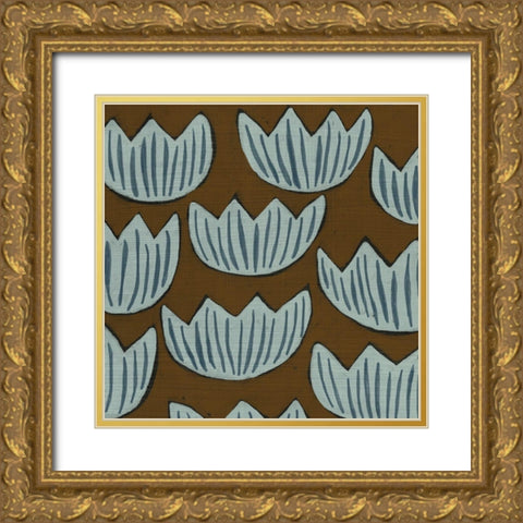 Cacao VIII Gold Ornate Wood Framed Art Print with Double Matting by Zarris, Chariklia