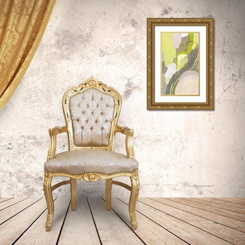 Sun Fleck I Gold Ornate Wood Framed Art Print with Double Matting by Popp, Grace