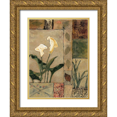 Natures Bounty I Gold Ornate Wood Framed Art Print with Double Matting by Bagnato, Judi