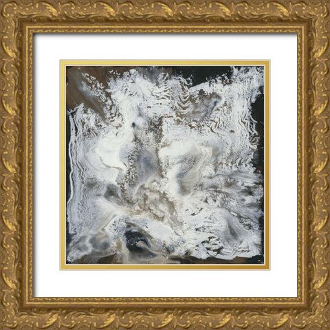 Transmutation I Gold Ornate Wood Framed Art Print with Double Matting by Bramma, Lila